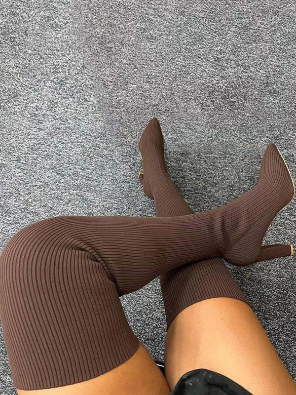 LW Lace-up Platform Flats