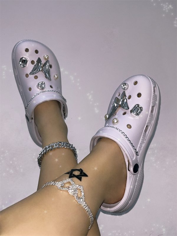 LW Butterfly Decor Cut Out Flats - Image 4