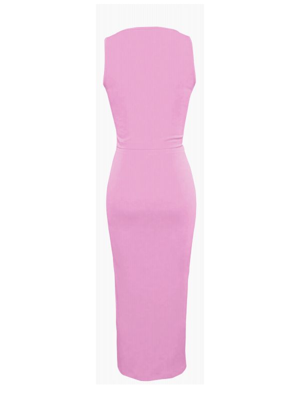 LW BASICS U Neck Bodycon Skirt Set - Image 29