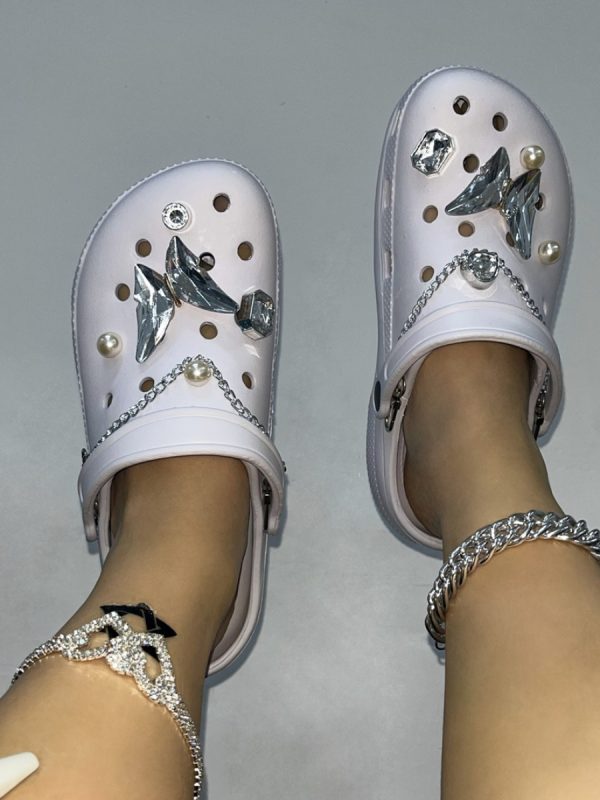 LW Butterfly Decor Cut Out Flats - Image 5