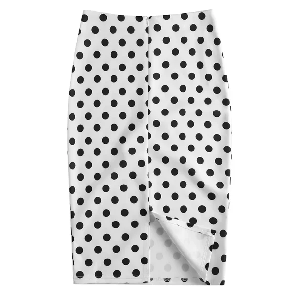 On Sale Spring Summer Women Y2K High Waist Midi Pencil Chiffon Skirts Slim Bodycon Vintage Hip Raise Korean Fashion Clothes - Image 3