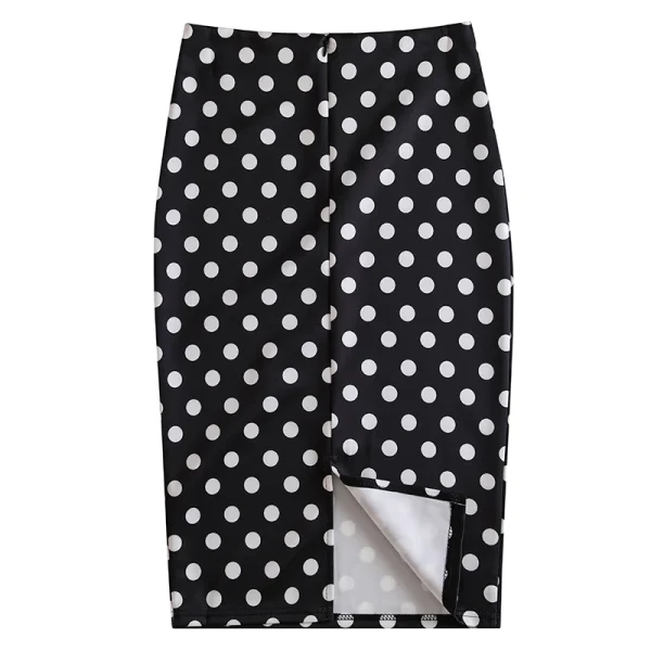 On Sale Spring Summer Women Y2K High Waist Midi Pencil Chiffon Skirts Slim Bodycon Vintage Hip Raise Korean Fashion Clothes - Image 4