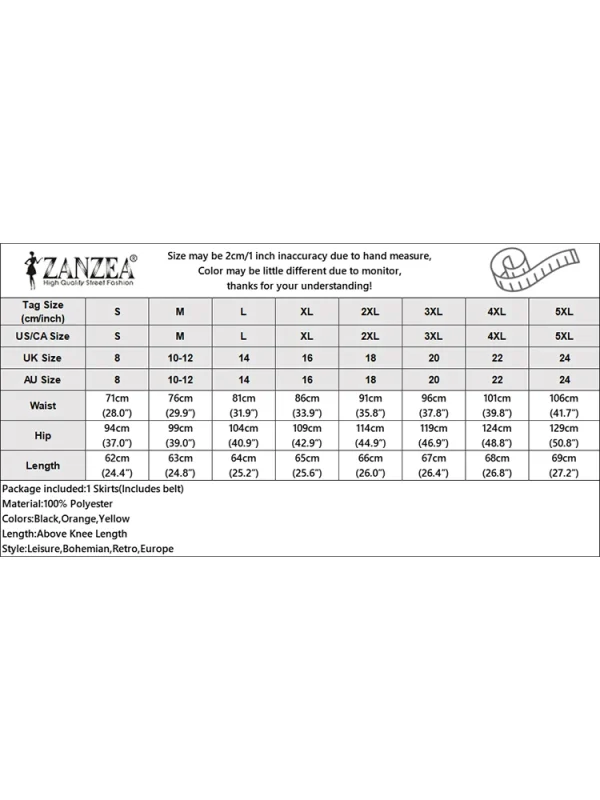 ZANZEA Vintage Cargo Skirts Woman Fashion High Waist Skirt Summer Elegant OL Work Sundress Casual Buttons Up Jupe Faldas Saia - Image 6