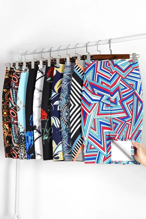 On Sale Spring Summer Women Y2K High Waist Midi Pencil Chiffon Skirts Slim Bodycon Vintage Hip Raise Korean Fashion Clothes