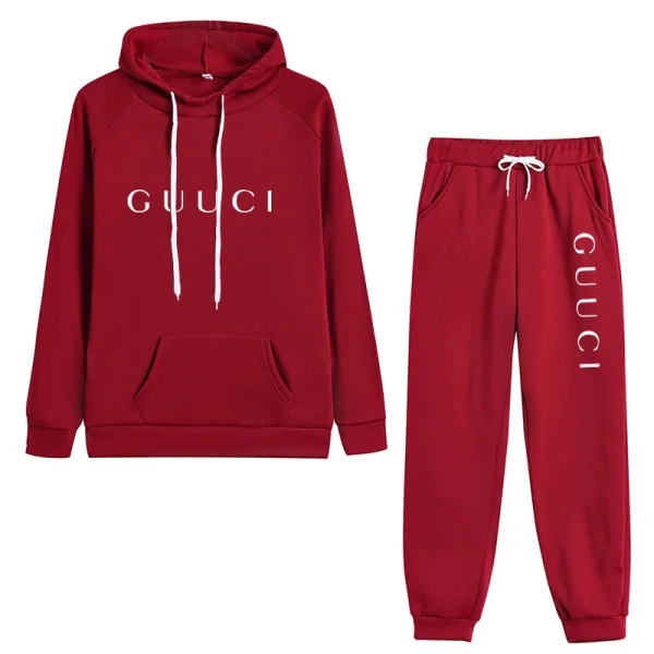 Womens Tracksuit Fashion Casual Hooded Sweatshirts Suit Clothing High Quality Hot Sales Autumn Winter Trend Jogging Pants Sets - Image 5